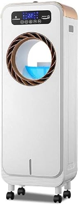 STTTBD Ventola Senza Lama 3 in 1, raffreddatore d'Aria evaporativo, Ventola di Raffreddamento 3 velocità della Ventola, Telecomando con Display a LED 