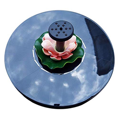 Solare Piscina Galleggiante Giardino Acqua Piccola Foglia Foun-tain Lo-tus Foun-tain Stagno Pesce Patio Prato & Giardino Parasprato Guardie (multicolo
