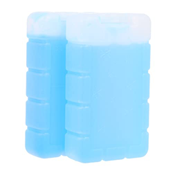 Generic 2 Pezzi Pacchi di Ghiaccio per Refrigeratori Pacchi di Congelatore Riutilizzabili per Borse da Pranzo Scatole più Fredda Zaino da Campeggio da precio