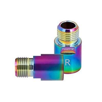 Dimweca Estensione del Pedale della Bicicletta - Estensione del Pedale della Bicicletta 1 Paio - 1 Paio di adattatori estensori per Pedali con contras