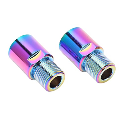 Gedourain Distanziatore Pedale Esteso Bici, Estensori Pedale Bici Acciaio al Cromo Molibdeno Robusto Durevole 2 Pezzi per Pedale(20mm)