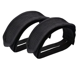 Pedali per biciclette, cinghie da pedale da 2 pcs Ciccing per bambini pedale bici cinghie cinguettacioni di punta del nastro per bici fissa Bike nero precio