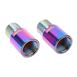 Gedourain Prolunghe per Pedali Bici, Protezione del Ginocchio Struttura Rinforzata Distanziatore Pedale esteso per Bici(20mm) características