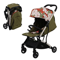 Nania - Passeggino Cassy (6-36 mesi) leggero e compatto - pieghevole con una sola mano - posizione sdraiata - borsa per il trasporto inclusa (Green Po precio