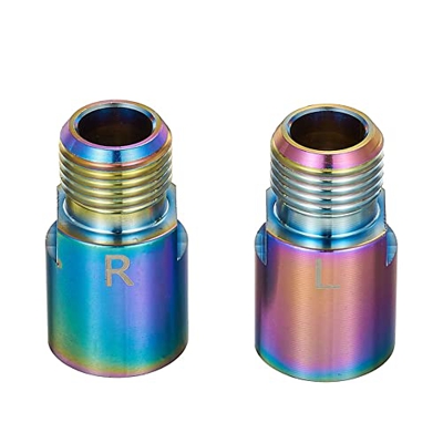 Ekakashop 1 Paio Di Estensori Per Pedali Bicicletta,Distanziali Pedali Estesi 20 Mm/0,79 Pollici Distanziali Per Prolunga Pedali Bicicletta Pedali Fil