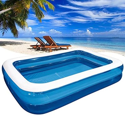 Generic Piscina Gonfiabile per Bambini e Adulti, Grande Piscina per Bambini per Cortile, Grande Piscina Gonfiabile per Bambini, Famiglia, Giardino, et