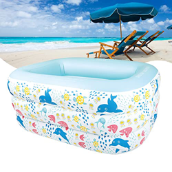 Generic Piscina Gonfiabile, Piscina Gonfiabile per Famiglie, Piscina Gonfiabile a grandezza Naturale, Piscina Fuori Terra Facile da Impostare,53.1x37. precio