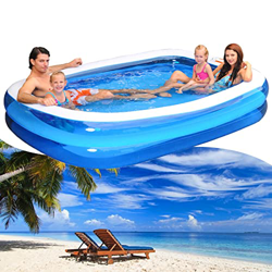 Generic Piscina Gonfiabile per Bambini e Adulti dai 3 Anni in su, Piscina per Famiglie, Piscina per Bambini all'aperto, Piscina per Bambini nel Giardi precio