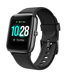Smartwatch, Fitness Tracker Impermeabile IP68, per Donna Uomo Bambini Orologio Fitness con Cardiofrequenzimetro Pedometro Contapassi Monitoraggio, per características