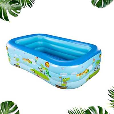 Piscina Gonfiabile, Piscina Fuori Terra Piscine per Bambini di Grandi Dimensioni per Bambini e Adulti, Giardino, Cortile, Piscina per Feste all'aperto