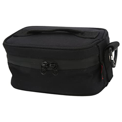 Borsa per la conservazione delle pentole, comoda borsa per il pranzo isolata con strato isolante leggero per il campeggio(Nero) en oferta