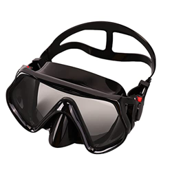 RobinEllis Maschera Subacquea Specchio di Superficie per Immersione Libera Lente Antiappannamento Ad Alta Definizione Attrezzatura per Maschera da Sno en oferta