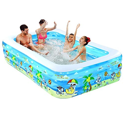 Piscina PVC 120 * 90 * 40/5 2 cm di drenaggio di Fondo Gonfiabile a Piscina for Piscina Gonfiabile da 2 cm (Dimensioni: 120 * 90 * 52 cm) wangdi