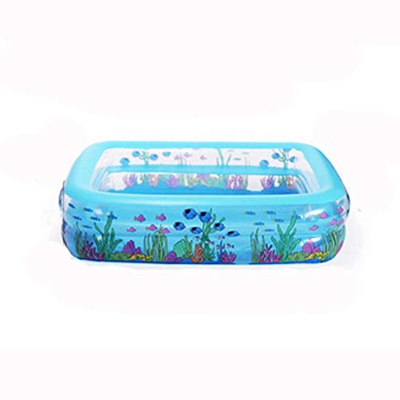 Piscina PVC Piscina Gonfiabile Piscina for Esterno Piscina drenaggio di Fondo Gonfiabile stratificato (Dimensione: 110 * 90 * 40 cm) wangdi
