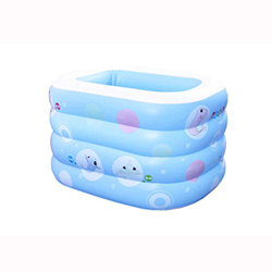 Piscina PVC 120/13 Piscina Gonfiabile da 5 cm for la Piscina Esterna del drenaggio del Fondo Gonfiabile stratificato (Dimensione: 120 * 95 * 72 cm) wa precio