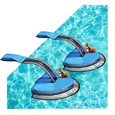 TRUSOVA 2 Pezzi Rampa di Fuga per Salvataggio Animali per Piscina, Rampa di Salvataggio Fuga per Salvataggio di Piccoli Animali Rane da Nuoto Api Ucce