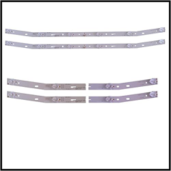 KIT 2 BARRE LED TV PER AKAI 32" AKTV3221 SMART AKTV3222T AKTV3224T características