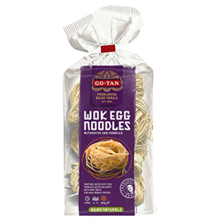 Go-Tan - Egg Wok Noodles - Tallarine d'uovo - 250 g características
