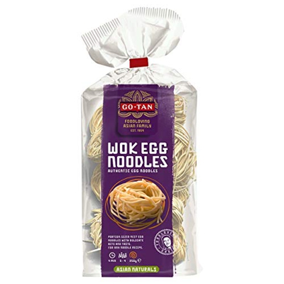 Go-Tan - Egg Wok Noodles - Tallarine d'uovo - 250 g