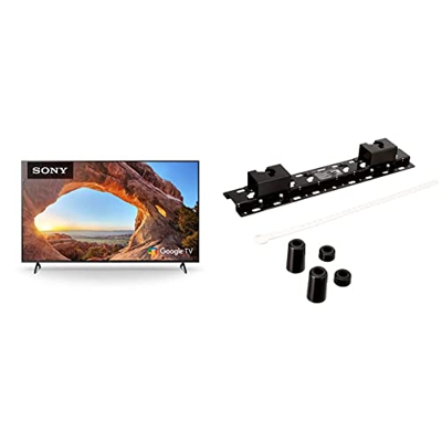 Sony BRAVIA KD-55X85JP Smart TV 55 pollici, 4K ULTRA HD LED, HDR, con Google TV, Nero & Su-Wl450 -Staffa Per Il Montaggio a Parete Tv da 32 a 85 Polli