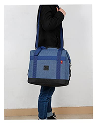 Borsa per Sacca più Fredda per Campeggio per Il Campeggio BBQ attività All'aperto in Famiglia (Colore : Blu) precio