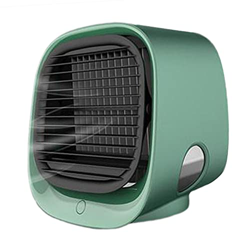 WBBML Usb Mini Aria Più Fresco Fan,Aria Raffreddamento Condizionatore con Notte Luce Portatile Umidificazione Desktop Aria Più Fresco,Multifunzione Es en oferta