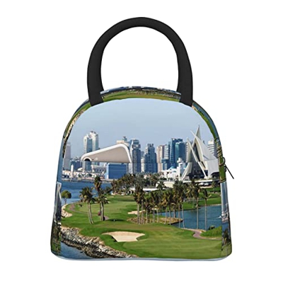 Borsa da pranzo per yacht da golf, per donne, uomini, impermeabile, isolata, per picnic, lavoro, scuola
