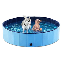 PJDDP Piscina per Animali Domestici Pieghevole,Bagno per Cani, Piscina per Bambini, Vasca da Bagno Antiscivolo per Cani, Piscina per Bambini per Bambi precio