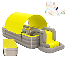 Piscina Gonfiabile Automatica Per Adulti Con Copertura,Grande Piscina In Plastica Ispessita Di Grandi Dimensioni,Piscina Centro Piscina 3 Strati,Per E características