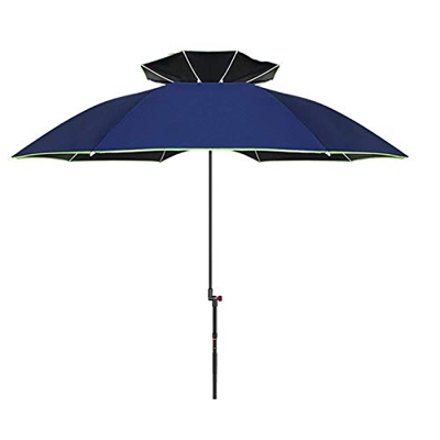 Ombrellone, ombrellone, ombrellone da Pesca, UV50+, Protezione Solare, Impermeabile, Rivestimento in Vinile, Portatile in Fibra di Vetro, tacca a Form