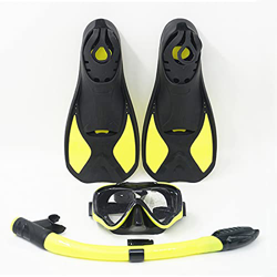 TNIU Attrezzatura da snorkeling, Swim Gogglespanoramic View Anti-Fog Anti-Leak, Dry Topsnorkel Dive Pinne Kit Maschera Immersione Snorkel Gear características