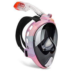 TNIU Snorkel Diving Mask Scuba Mask Subacquea Anti Fog Full Face Snorkeling Mask Professional Snorkeling Gear for Women Uomo Bambini Nuoto Snorkel Div precio