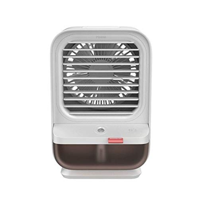 Ventilatore da tavolo USB Raffreddamento Ventilatore da tavolo con raffreddamento ad aria, Umidificatore spray 3 in 1/Ventola condizionatore d'aria/Di