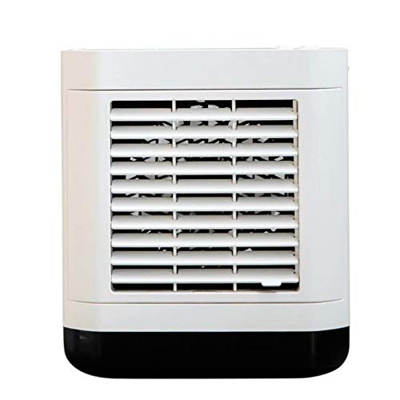Ventilatore da Tavolo Mini Ventilatore di Raffreddamento ad Acqua Ricaricabile Ventilatore da Tavolo Purificare Aria Condizionatore d'Aria Portatile c