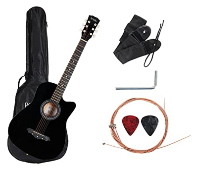 Rocktile WSD-5C-BK Slim Line Chitarra Folk Set