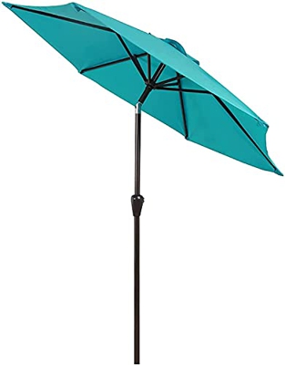 Ombrelloni da Giardino Ombrellone da Giardino inclinabile, ombrellone da Giardino con manovella, Protezione Impermeabile e UV, Tende da Sole, Spiaggia