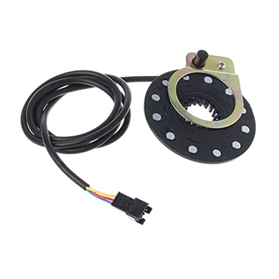 PIANPIAN WHPPS Pedalo per Biciclette Elettrico 12 Magneti E-Bike PAS Sistema Assistente sensore sensore sensore Nero Colore Nero Facile da installare