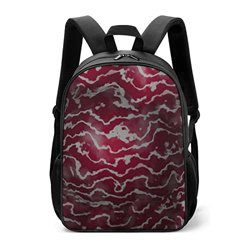 JHPAIOQ Borsa scuola unisex Zaino Artistic Fashion Gli eleganti zaini stampati sono ideali per la vita di tutti i giorni. (42x30x13cm) Zaino 3D Cool en oferta