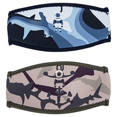 Sosoport 2 Pezzi Copertina di Cinghia per Immersioni in Neoprene per Maschere da Immersione E Snorkel