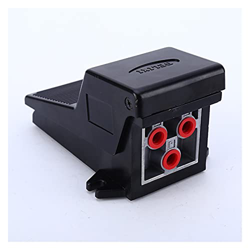 Small Equipment Accessories Foot Valve 5 Port Air Manual Foot Valve Pedal Valves 1/4 inch 1/4" BSP 4F210-08L with Lock 2/5 5/2 Way en oferta
