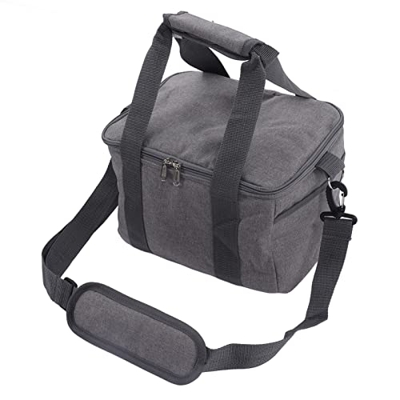Alomejor Borsa Termica, Borse Termiche in Tessuto Oxford Borsa Termica Isolante con Lati Morbidi Borsa Termica Pieghevole per Sport, Campeggio
