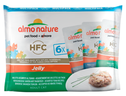 Almo Nature Cat HFC Multipack 6x55 gr Ricette Assortite: Natural Pollo en oferta