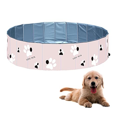 Cakunmik Piscina per Cani per Cani, Piscina, Piscina per Cani, Vasca da Bagno Pieghevole, Piscina per Acqua, Piscina Pieghevole