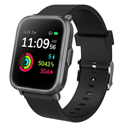 Smartwatch per Donna Uomo Orologio Fitness Contapassi Cardiofrequenzimetro da Polso Conta Calorie Impermeabile 5ATM Android iOS Compatibile Ciclo Mest características
