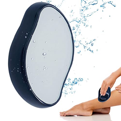 Bakodiu Epilatore per Capelli in Cristallo, Epilazione Fisica Indolore Sicura, Strumento per La Depilazione del Corpo Lavabile Riutilizzabile, Facile 