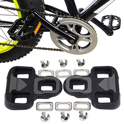 Hemousy Set di tacchette per Bici da Strada - Tacchetti da Strada a Tre Fori | Set di tacchette per Bicicletta da Strada per Ciclismo Indoor Compatibi