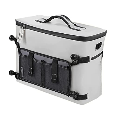 VENNSDIYU Borsa per la conservazione di bevande rinfrescanti per kayak Portatile con tracolla regolabile Custodia staccabile Custodia impermeabile Fes