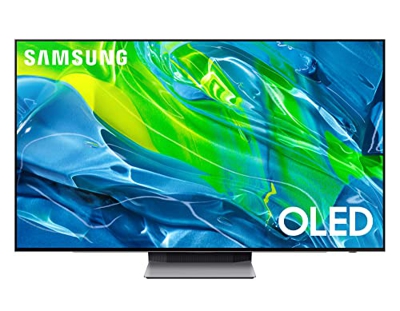 Samsung TV OLED QE65S95BATXZT, Smart TV 65” Serie S95B, OLED, Alexa e Google Assistant Integrata, Eclipse Silver, 2022, HDMI 2.1, DVB-T2