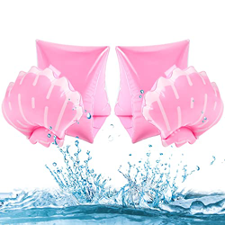 EKKONG Braccioli Bambini, Braccioli Gonfiabili, Swim Braccioli, Bracciali gonfiabili da Nuoto per Bambini 3 4 5 6 Anni (Guscio) precio