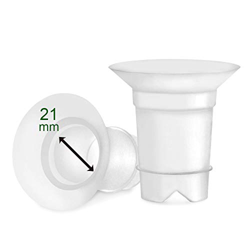 Maymom Flangia Inserti per Flange Freemie (21 mm); Piccoli Inserti per Bicchieri di Collezione Freemie precio